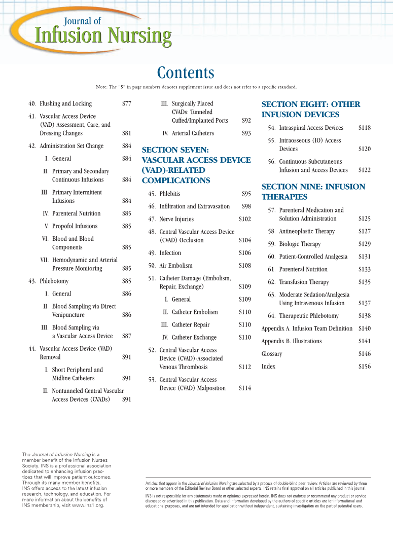 Infusion Therapy Standards of Practice page 7